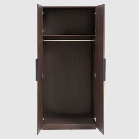 Wooden Wardrobe 80cm Wide With 2 Doors - Luna