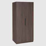 Wooden Wardrobe 80cm Wide With 2 Doors - Luna