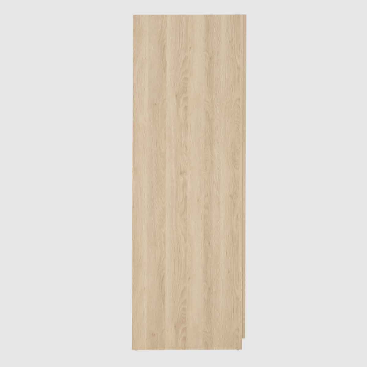 Wooden Wardrobe 80cm Wide With 2 Doors - Luna