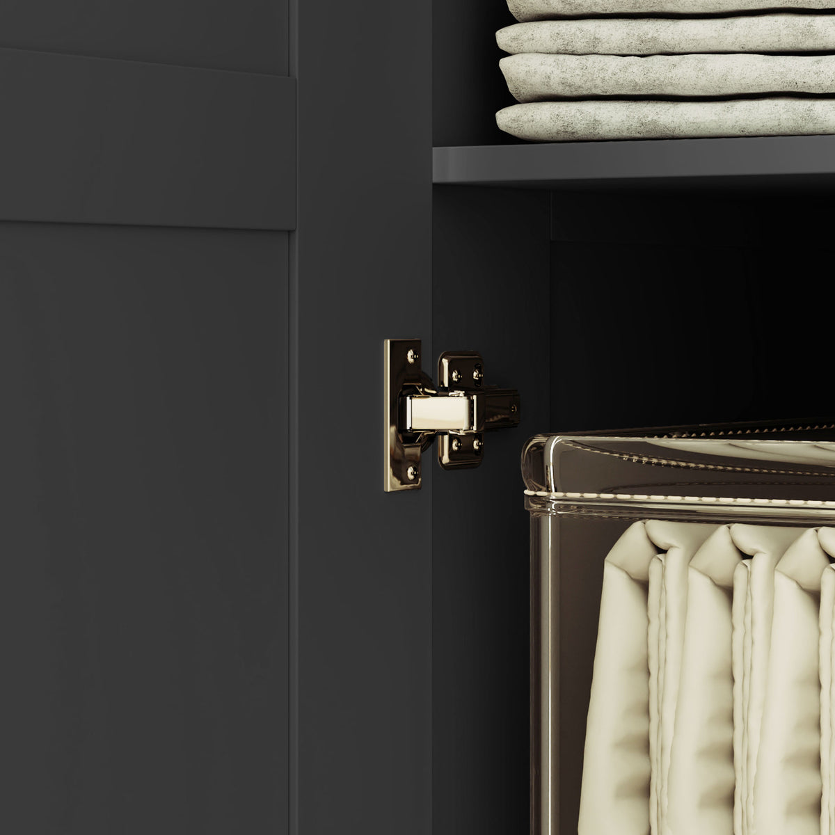 Wooden Wardrobe 80cm Wide With 2 Doors - Velmora