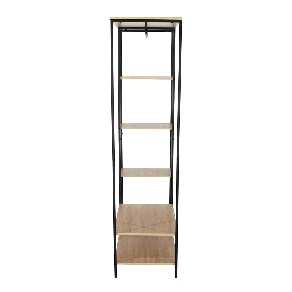 Wooden Wardrobe Open 90cm Wide - Kelly