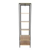 Wooden Wardrobe Open 90cm Wide - Kelly