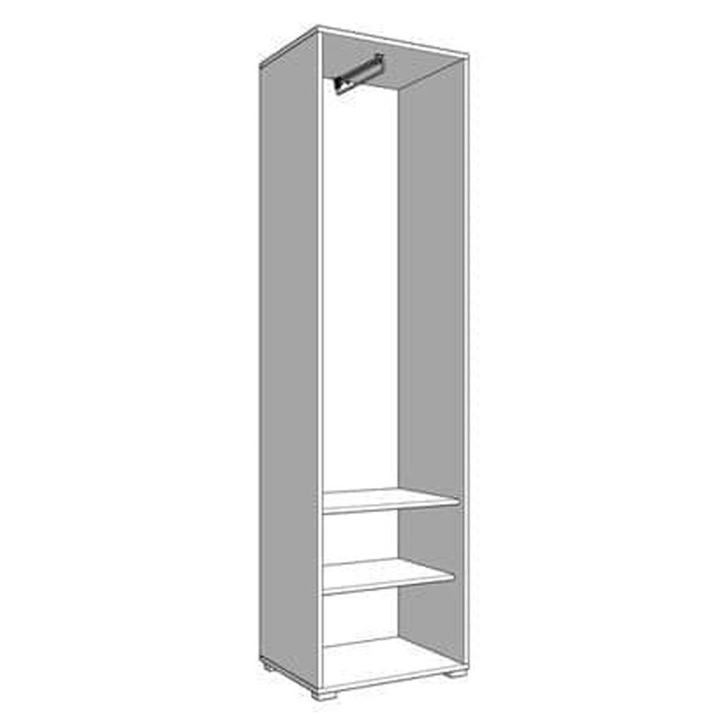 Wooden Wardrobe With 1 Door - Lititz