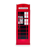 Wooden Wardrobe With 1 Door - Telephone Box