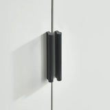 Wooden Wardrobe With 2 Doors - Alba