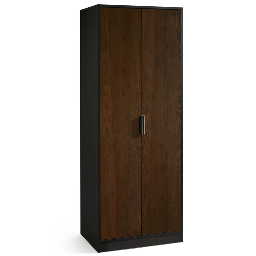 Wooden Wardrobe With 2 Doors - Alba