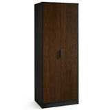 Wooden Wardrobe With 2 Doors - Alba