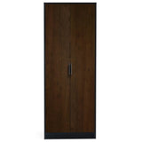 Wooden Wardrobe With 2 Doors - Alba