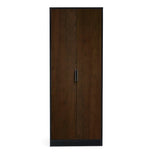 Wooden Wardrobe With 2 Doors - Alba