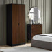 Wooden Wardrobe With 2 Doors - Alba