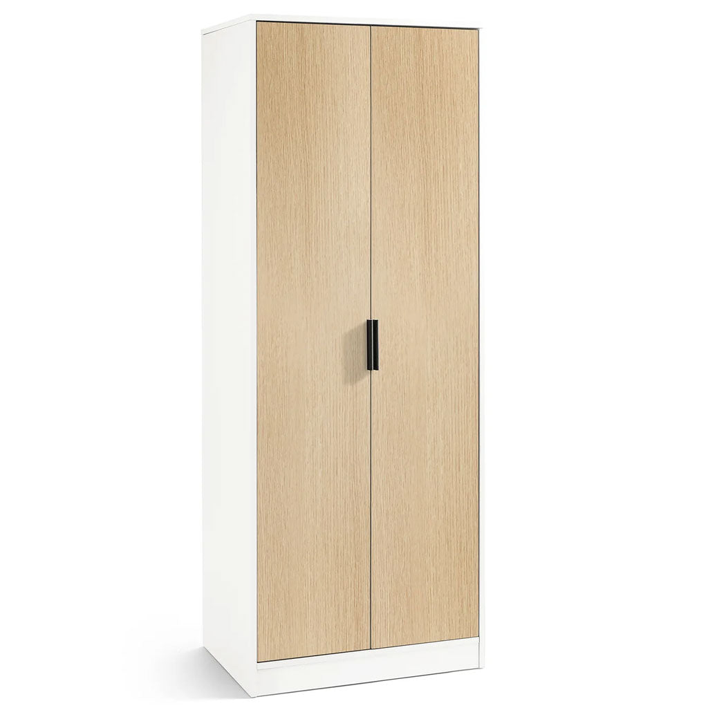 Wooden Wardrobe With 2 Doors - Alba