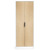 Wooden Wardrobe With 2 Doors - Alba