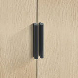 Wooden Wardrobe With 2 Doors - Alba