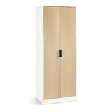 Wooden Wardrobe With 2 Doors - Alba