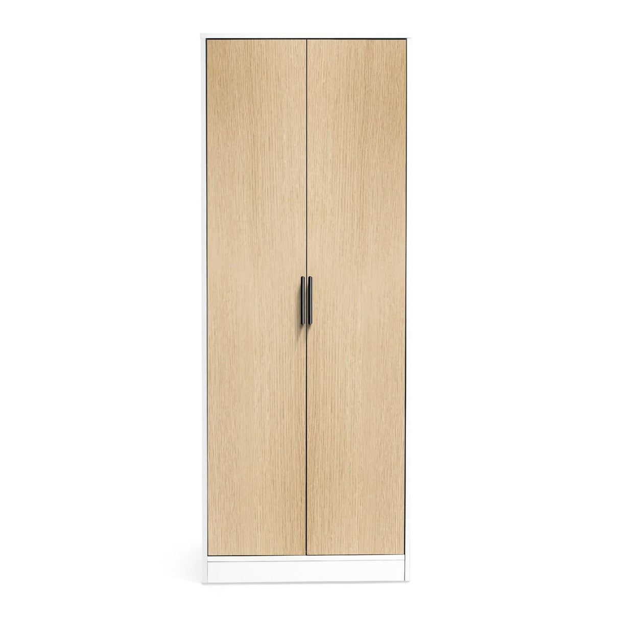 Wooden Wardrobe With 2 Doors - Alba
