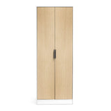 Wooden Wardrobe With 2 Doors - Alba