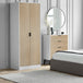 Wooden Wardrobe With 2 Doors - Alba