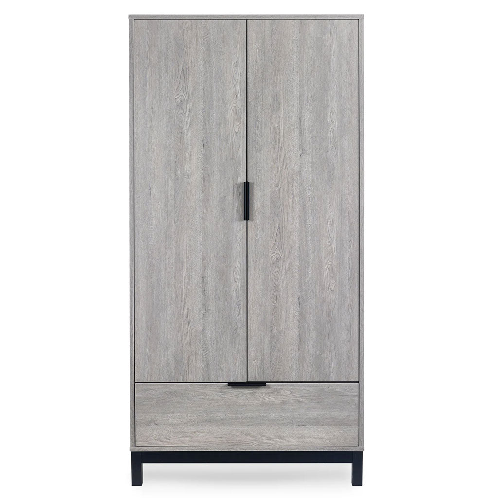 Wooden Wardrobe With 2 Doors And 1 Drawer - Bali