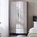 Wooden Wardrobe With 2 Doors And 1 Drawer - Bali