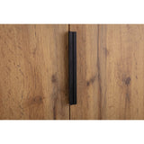 Wooden Wardrobe With 2 Doors And 1 Drawer - Bali