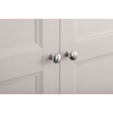 Wooden Wardrobe With 2 Doors And 1 Drawer - Clermont