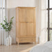 Wooden Wardrobe With 2 Doors And 1 Drawer - Cotswold