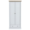 Wooden Wardrobe With 2 Doors And 1 Drawer - Devon