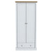 Wooden Wardrobe With 2 Doors And 1 Drawer - Devon