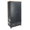 Wooden Wardrobe With 2 Doors And 1 Drawer - Dunkeld