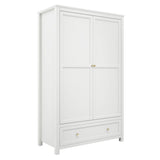Wooden Wardrobe With 2 Doors And 1 Drawer - Ives