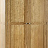 Wooden Wardrobe With 2 Doors And 1 Drawer - Mallory