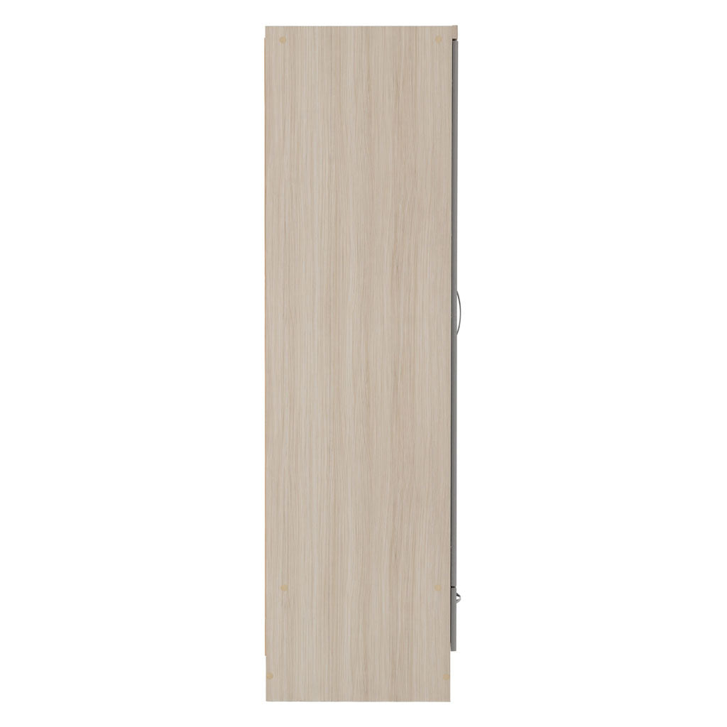 Wooden Wardrobe With 2 Doors And 1 Drawer - Nevada