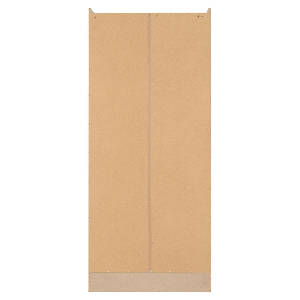 Wooden Wardrobe With 2 Doors And 1 Drawer - Nevada