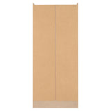 Wooden Wardrobe With 2 Doors And 1 Drawer - Nevada