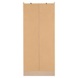 Wooden Wardrobe With 2 Doors And 1 Drawer - Nevada