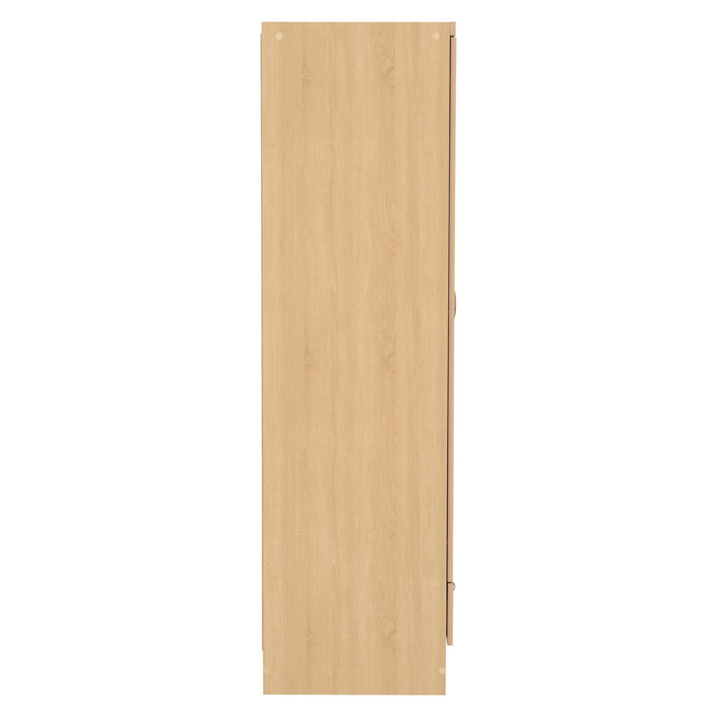 Wooden Wardrobe With 2 Doors And 1 Drawer - Nevada