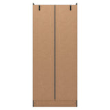 Wooden Wardrobe With 2 Doors And 1 Drawer - Nevada