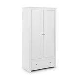 Wooden Wardrobe With 2 Doors And 1 Drawer - Radley