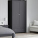 Wooden Wardrobe With 2 Doors And 1 Drawer - Radley