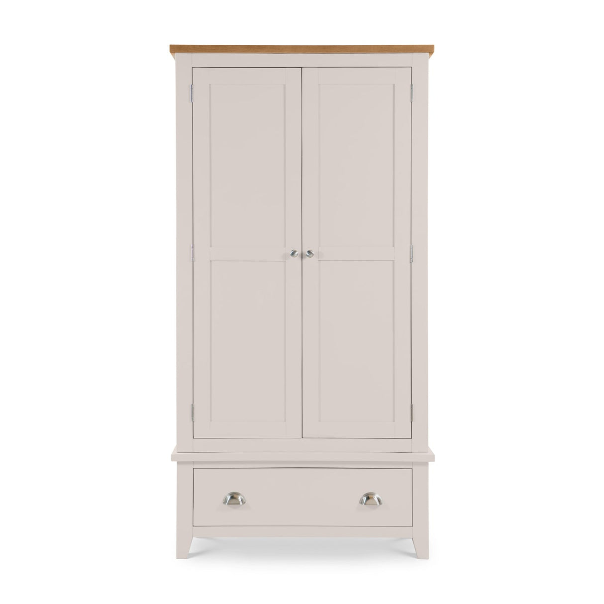 Wooden Wardrobe With 2 Doors And 1 Drawer - Richmond