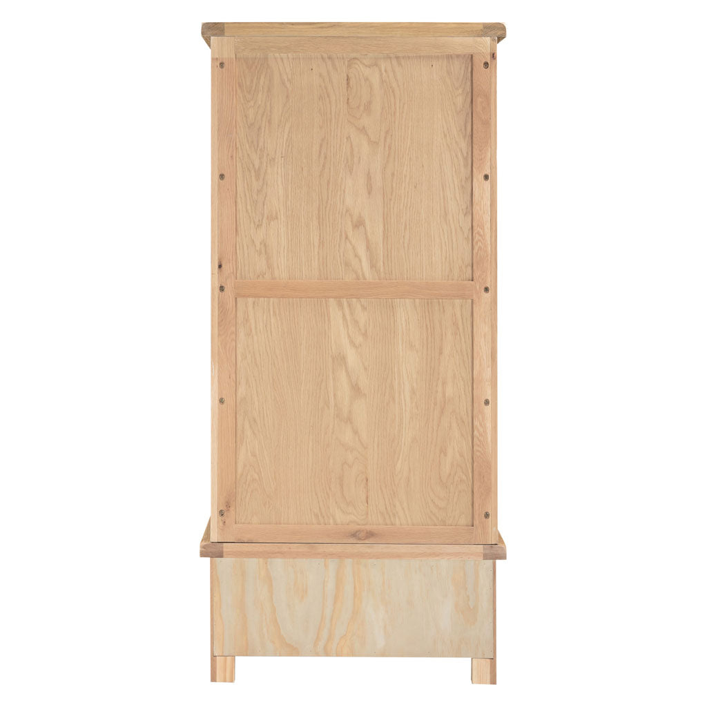 Wooden Wardrobe With 2 Doors And 1 Drawer - Windsor