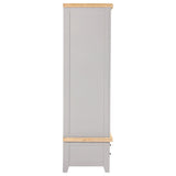 Wooden Wardrobe With 2 Doors And 1 Drawer - Windsor