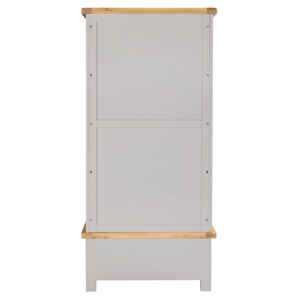 Wooden Wardrobe With 2 Doors And 1 Drawer - Windsor