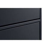 Wooden Wardrobe With 2 Doors And 2 Drawers - Alicia