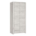 Wooden Wardrobe 84cm Wide With 2 Doors And 2 Drawers - Angel
