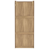 Wooden Wardrobe With 2 Doors And 2 Drawers - Charles