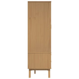Wooden Wardrobe With 2 Doors And 2 Drawers - Olden