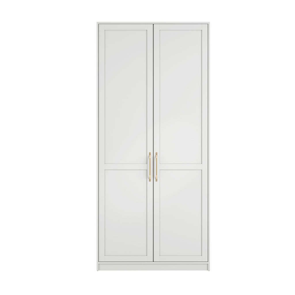 Wooden Wardrobe With 2 Doors - Austen