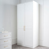 Wooden Wardrobe With 2 Doors - Austen