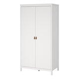 Wooden Wardrobe With 2 Doors - Barcelona